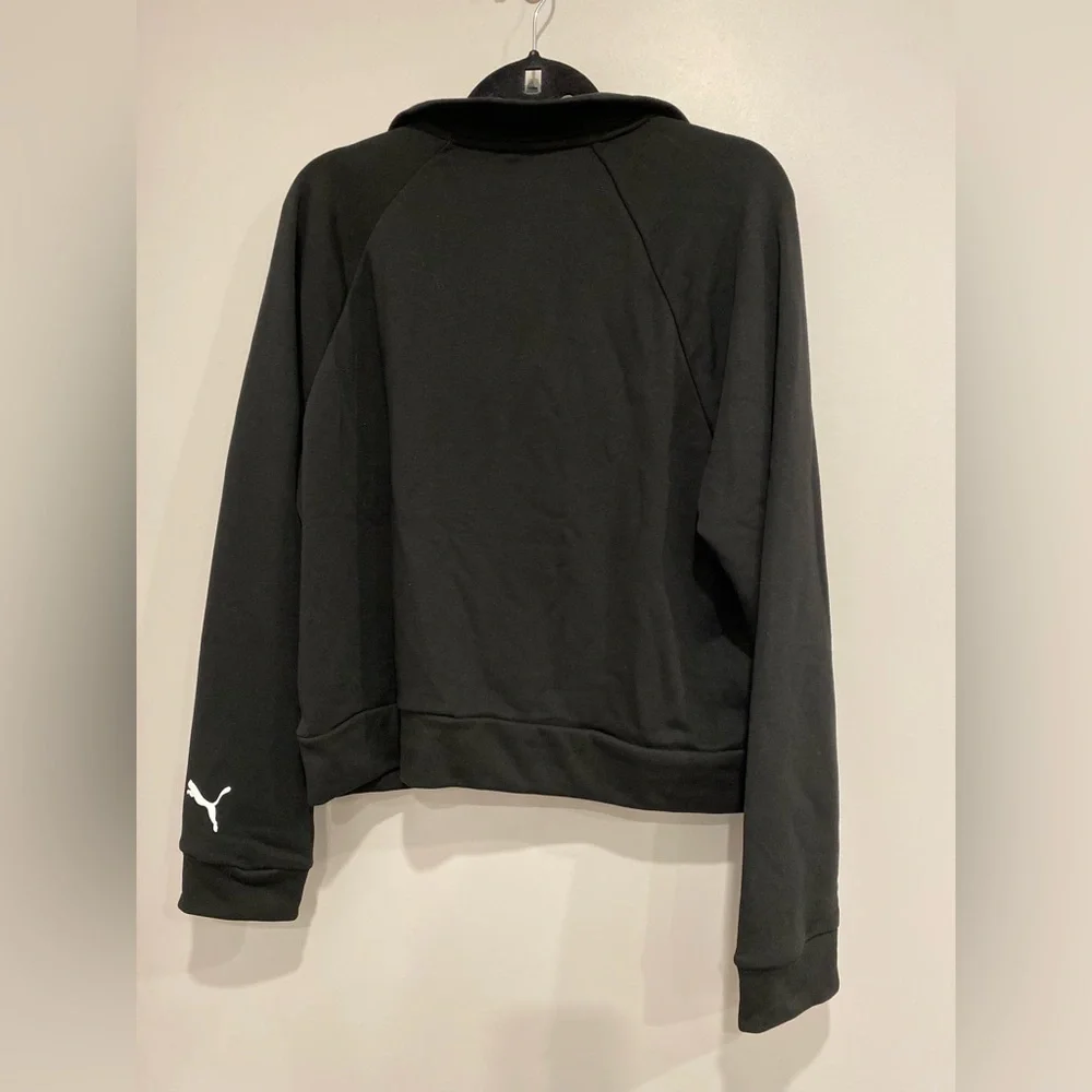 Puma Black & White Pullover Sweatshirt - Picture 3 of 3